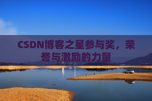 CSDN博客之星参与奖，荣誉与激励的力量